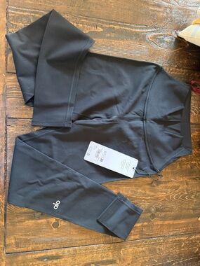 ALO Yoga Black High-Rise Performance Leggings